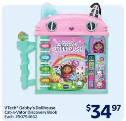 Walmart VTech Gabby's Dollhouse Cat-a-Vator Discovery Book offer