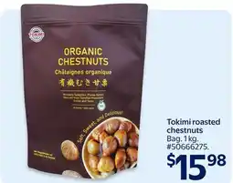 Walmart Tokimi roasted chestnuts offer
