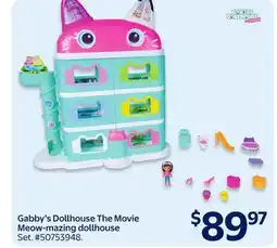 Walmart Gabby's Dollhouse The Movie Meow-mazing dollhouse offer