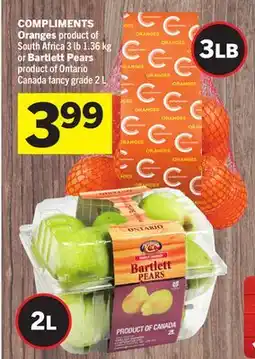 Foodland COMPLIMENTS ORANGE offer