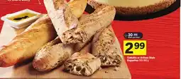 Foodland Ciabatta or Artisan Style Baguettes offer