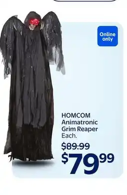 Walmart HOMCOM Animatronic Grim Reaper offer