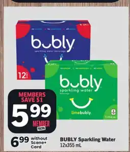Foodland BUBLY Sparkling Water offer