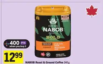 Foodland NABOB Roast & Ground Coffee offer