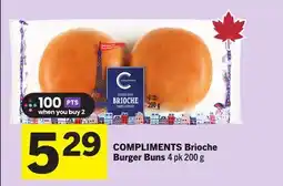 Foodland COMPLIMENTS Brioche Burger Buns offer