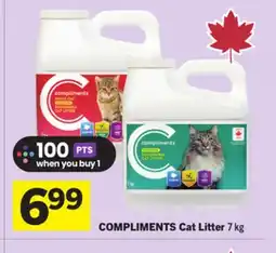 Foodland COMPLIMENTS Cat Litter offer