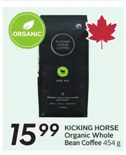 Sobeys Organic Whole Bean Coffee offer