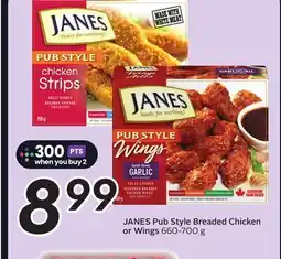 Sobeys Pub Style Breaded Chicken or Wings offer