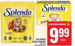 Food Basics SPLENDA SWEETENERS offer