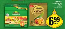 Food Basics TATA TEA PREMIUM OR GOLD offer