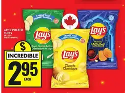 Food Basics LAY'S POTATO CHIPS offer