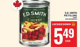 Food Basics E.D. SMITH PIE FILLING offer