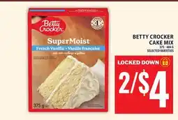 Food Basics BETTYCROCKER CAKE MIX offer