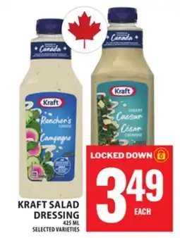 Food Basics KRAFT SALAD DRESSING offer