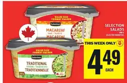 Food Basics SELECTION SALADS offer