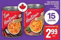 Food Basics TIMHORTONS READY TOSERVE SOUP offer
