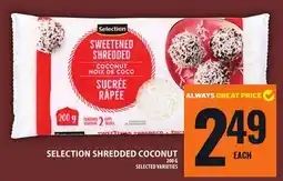 Food Basics SELECTION SHREDDED COCONUT offer