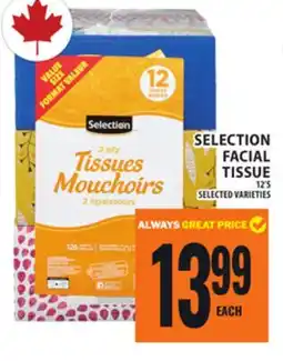 Food Basics SELECTION FACIAL TISSUE offer