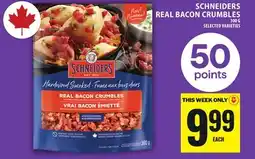 Food Basics SCHNEIDERS REAL BACON CRUMBLES offer