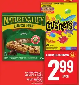 Food Basics NATURE VALLEY GRANOLA BARS OR FRUIT SNACKS offer