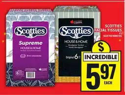Food Basics SCOTTIES FACIAL TISSUES offer