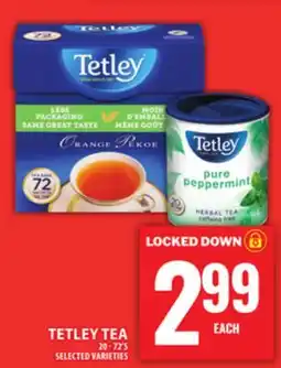 Food Basics TETLEY TEA offer