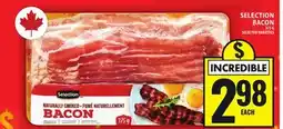 Food Basics SELECTION BACON offer