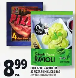 Metro CHEF TZALI RAVIOLI OR J2 PIZZA PIE offer