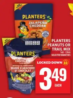 Food Basics PLANTERS PEANUTS OR TRAIL MIX offer