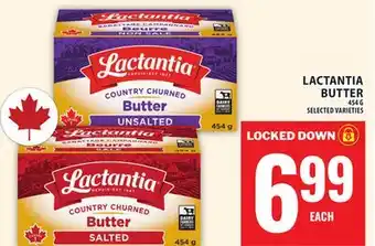 Food Basics LACTANTIA BUTTER offer