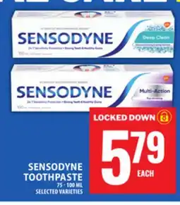 Food Basics SENSODYNE TOOTHPASTE offer
