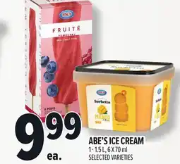 Metro ABE'S ICE CREAM offer