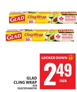Food Basics GLAD CLING WRAP offer