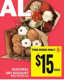 Food Basics SEASONAL DRY BOUQUET offer