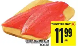 Food Basics COHO SALMON FILLET offer