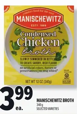 Metro MANISCHEWITZ BROTH offer