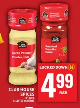 Food Basics CLUBHOUSE SPICES offer