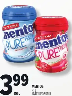Metro MENTOS offer