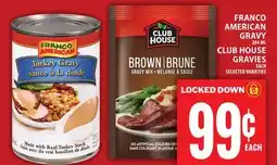 Food Basics FRANCO AMERICAN GRAVY OR CLUB HOUSE GRAVIES offer