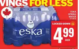 Food Basics ESKA SPRING WATER offer