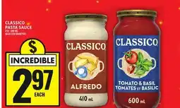 Food Basics CLASSICO PASTA SAUCE offer