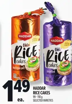Metro HADDAR RICE CAKES offer