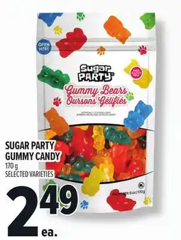 Metro SUGAR PARTY GUNMY CANDY offer