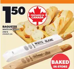 Loblaws BAGUETTE, 255 G offer