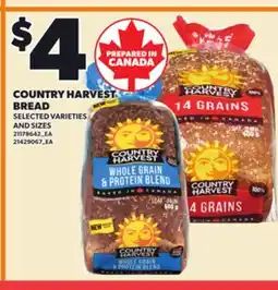 Loblaws COUNTRY HARVEST BREAD offer