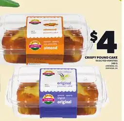 Loblaws CRISPY POUND CAKE, 386 G offer