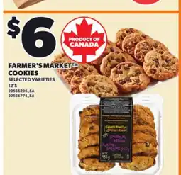 Loblaws FARMER'S MARKET COOKIES, 12'S offer