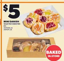 Loblaws MINI DANISH, 8'S offer