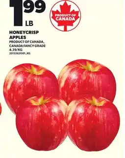 Loblaws HONEYCRISP APPLES offer