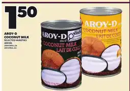 Loblaws AROY-D COCONUT MILK, 400 ML offer